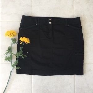 White House Black Market Cargo Mini Skirt